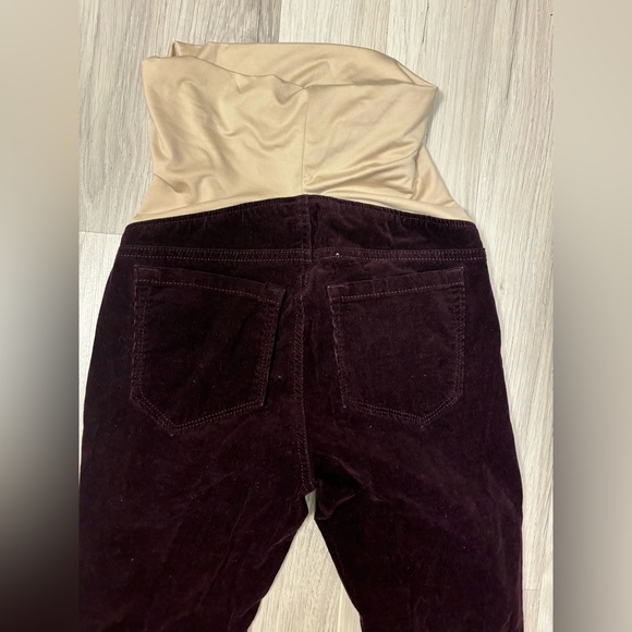Loft dark red maternity pants size 00 pm - Picture 4 of 4